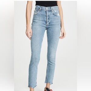 AGOLDE Nico Jeans, Size 25, Color: Rooted